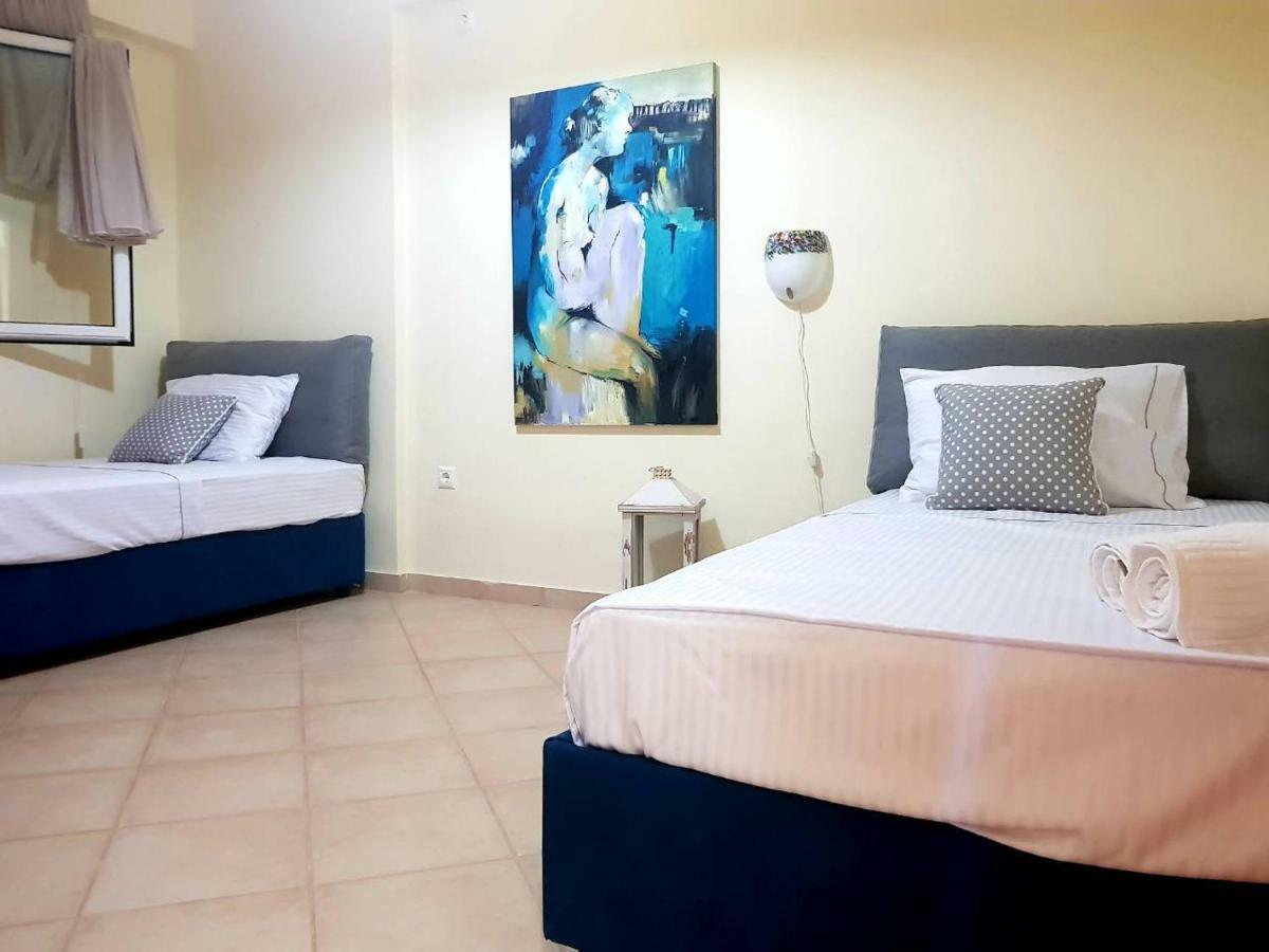 Sime Villa Private Beach Agios Nikolaos  ภายนอก รูปภาพ